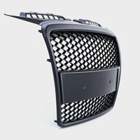 Griglia Anteriore Calandra RS LOOK per Audi A3 8P 8PA 2005-2008 Nero Lucido