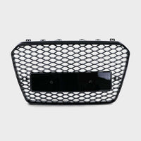 per AUDI A5 8T 2012-2016 Griglia Radiatore RS5 Design Nero Lucido