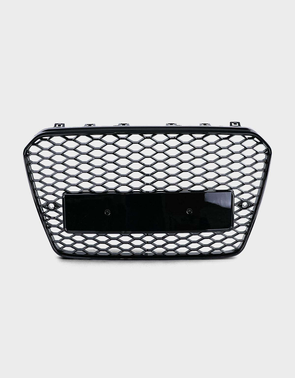 per AUDI A5 8T 2012-2016 Griglia Radiatore RS5 Design Nero Lucido