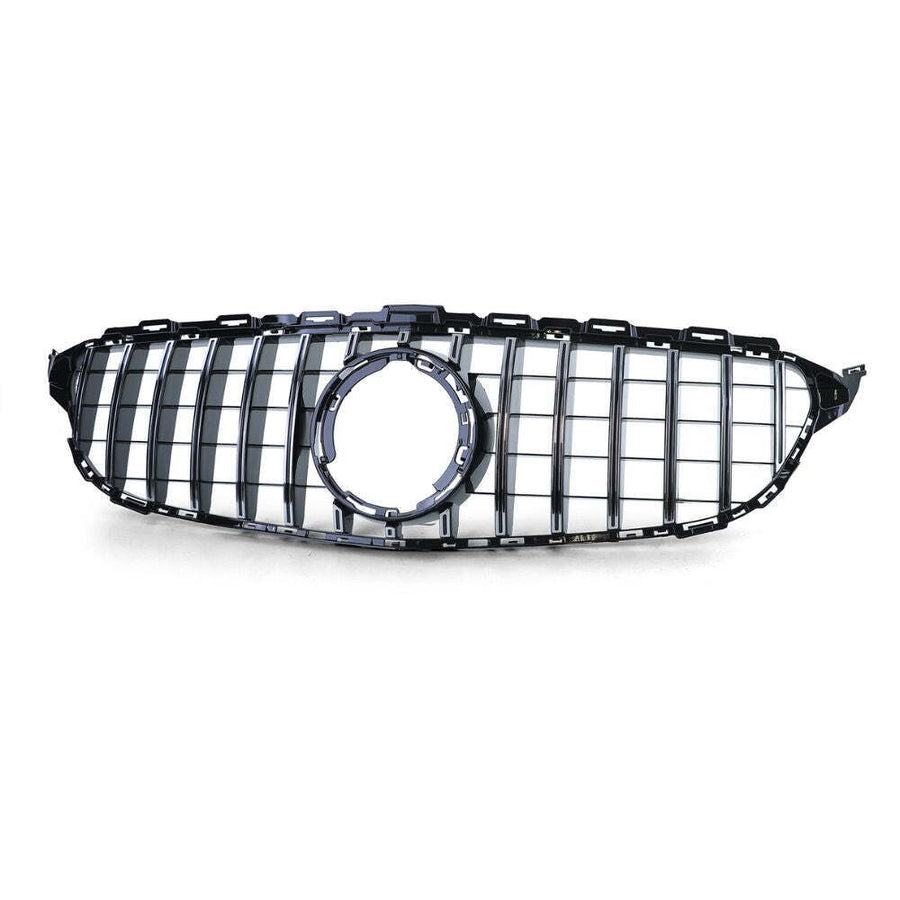 per Mercedes C205 Coupe 18-21 Griglia Anteriore Panamericana AMG