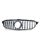 per Mercedes C205 Coupe 18-21 Griglia Anteriore Panamericana AMG