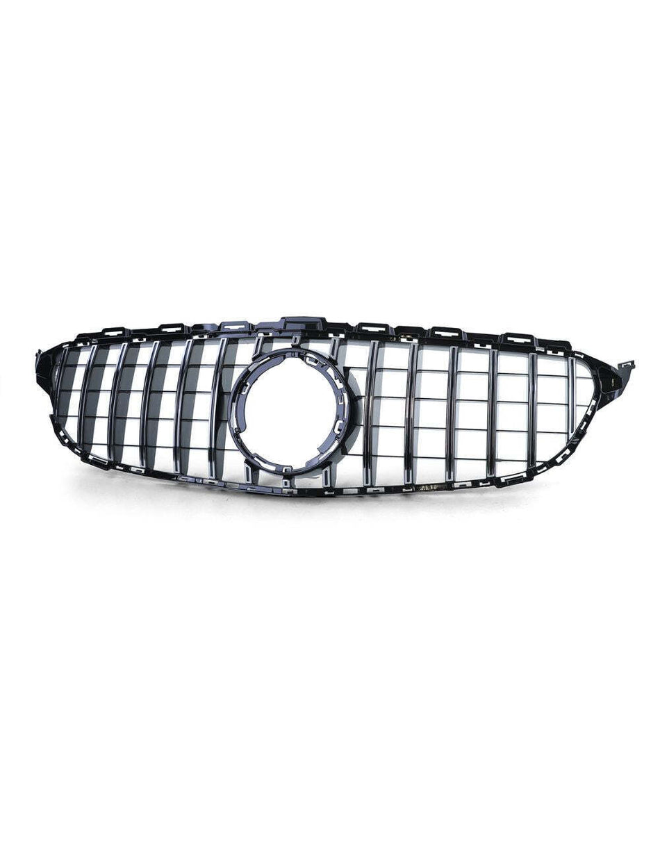 per Mercedes C205 Coupe 18-21 Griglia Anteriore Panamericana AMG