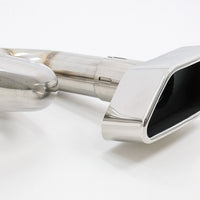 Sistema di scarico per BMW Serie 5 F10 (2011-2017) con terminali della marmitta