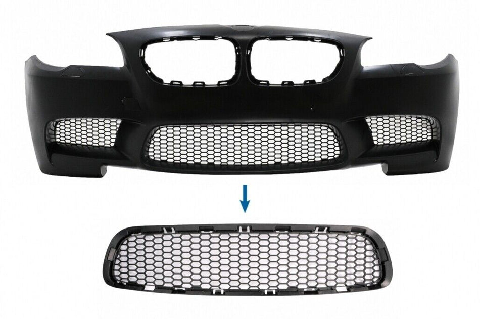 Griglia inferiore centrale paraurti anteriore per BMW Serie 5 F10 F11 M5 (2009-2
