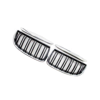 per Serie 3 E90 E91 05-08 Griglia Radiatore Nero Cromato