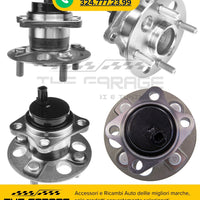 2 pezzi x CUSCINETTI RUOTA per TOYOTA YARIS MOZZO POSTERIORE SX+DX con ABS