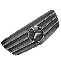 Griglia griglia sportiva per Mercedes W211 S211 E 2006-2009 nero opaco AMG LOOK