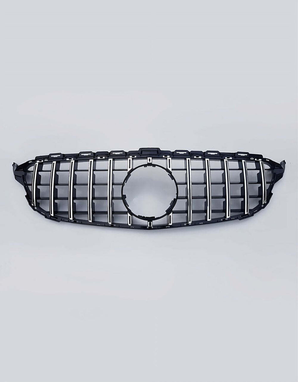 per Mercedes C Coupè C205 2014-2018 Griglia Radiatore AMG Look
