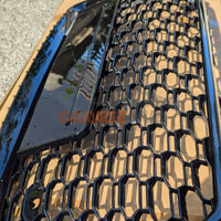 Griglia QUATTRO Nero Lucido RS5 LOOK Nido d'ape per --> Audi A5 B9 2016-2019