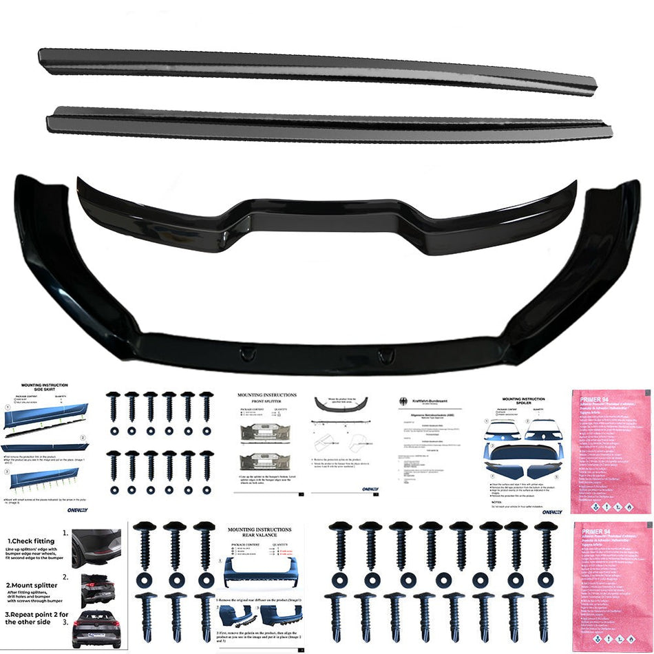 Bodykit Carrozzeria Pacchetto Sportivo per AUDI RS3 8V Facelift 2017-2020