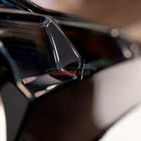 DIFFUSORE *S5 LOOK* per AUDI A5 dal 2021+ S-LINE Restyling NERO LUCIDO ABS