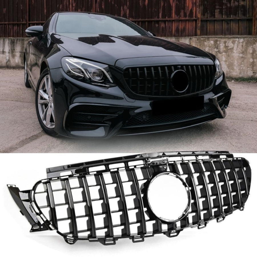 per Mercedes E W213 S213 2016-2019 Griglia Radiatore AMG GT Nero
