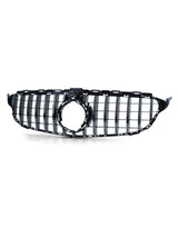 per Mercedes C205 Coupe 18-21 Griglia Radiatore Panamericana 360° AMG