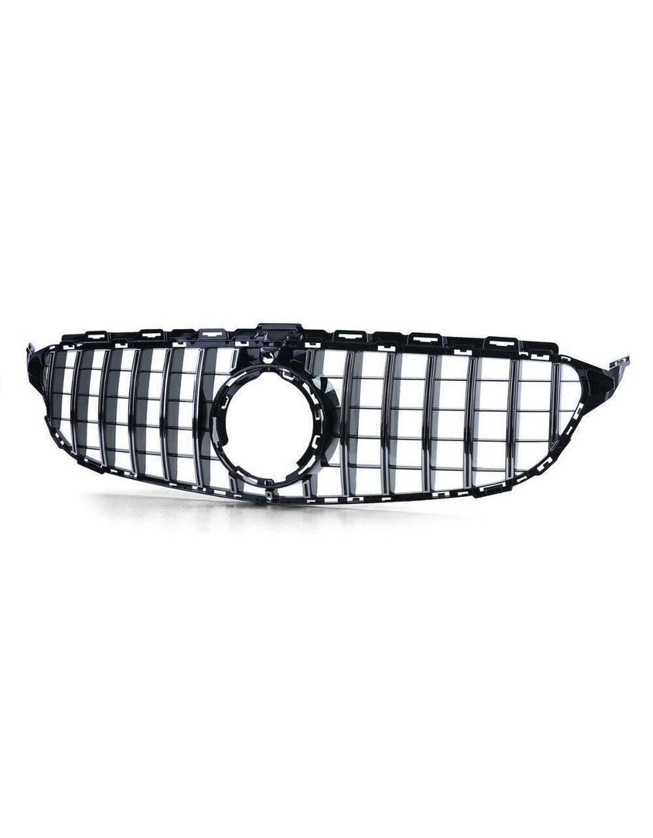 per Mercedes C205 Coupe 18-21 Griglia Radiatore Panamericana 360° AMG
