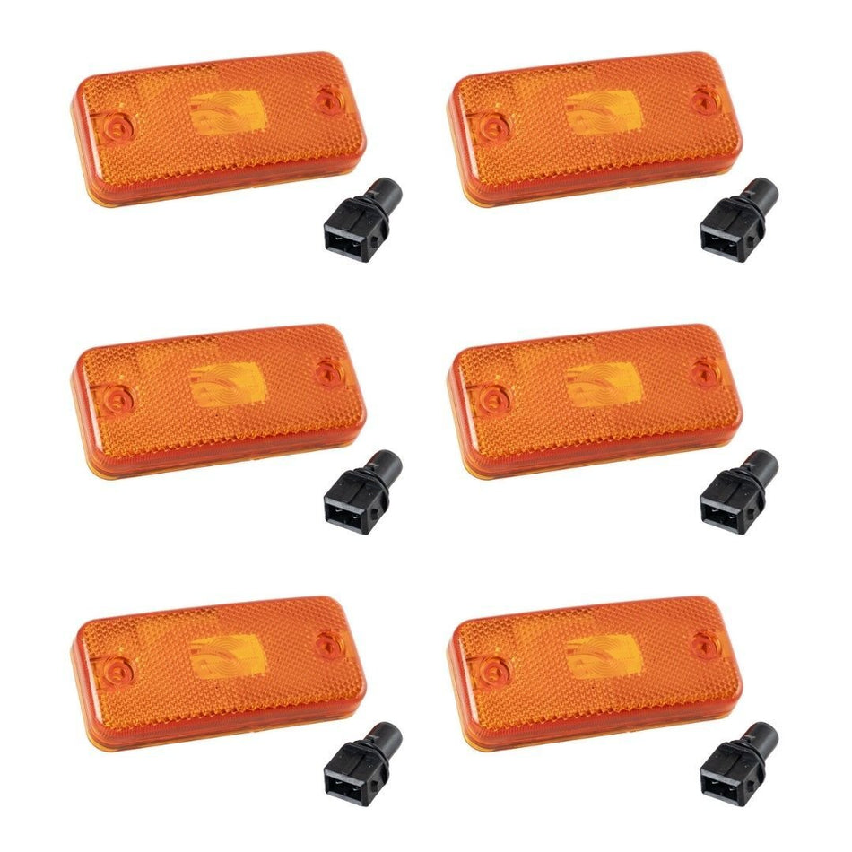 Set di 6 Lampadine di Segnale per Citroen Relay