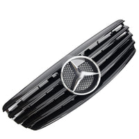 Griglia griglia sportiva per Mercedes W211 S211 E 2002-2006 nero lucido AMG LOOK