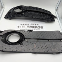 Griglie FENDINEBBIA Look RS per AUDI Q5 SUV, 8R Restyle 2012-2016 - TOTAL BLACK