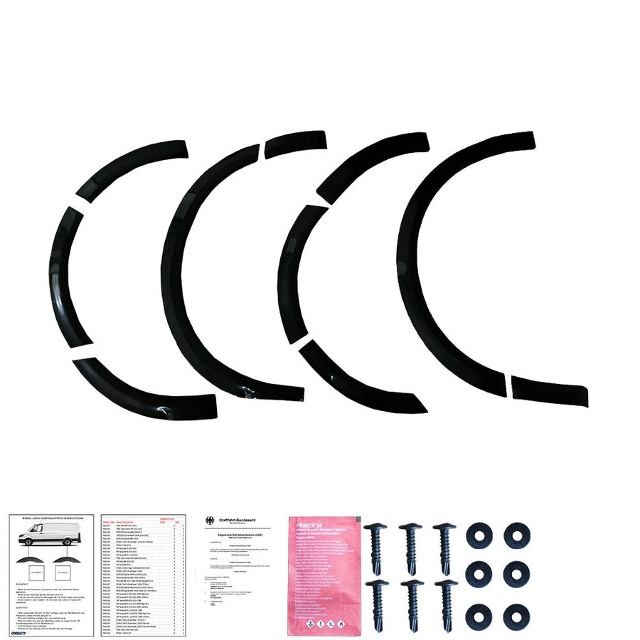 Copri passaruota compatibili con VW VOLKSWAGEN Transporter T6.1 2019-2021 (passo