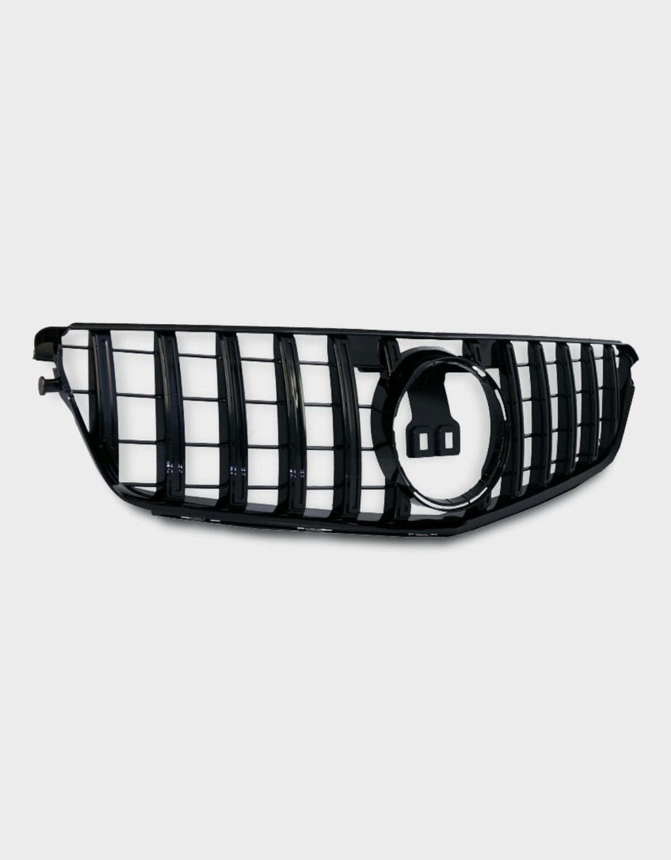 per Mercedes Classe C W204 2007-2014 Griglia Anteriore GT-R Nero