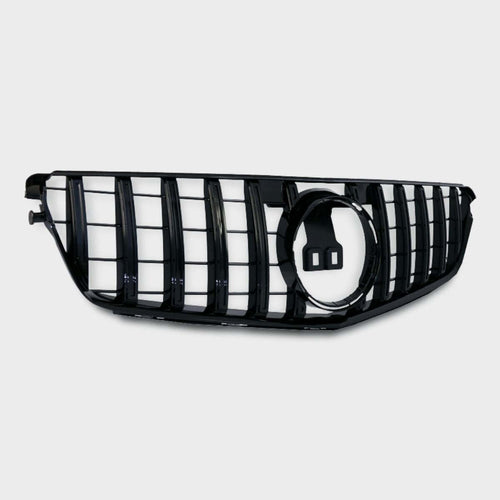 per Mercedes Classe C W204 2007-2014 Griglia Anteriore GT-R Nero