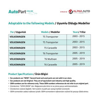 Kit Riparazione Finestre Laterali per VW T5 Transporter