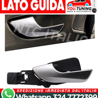 MANIGLIA Porta INTERNA ALFA ROMEO⭐GIULIETTA ANTERIORe✅LATO⭐GUIDATORe✅CROMATA