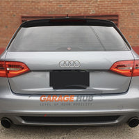 DIFFUSORE 🔥S4 look per AUDI A4 B8 2007-2012 POSTERIORE SOTTO PARAURTI ABS OPACO