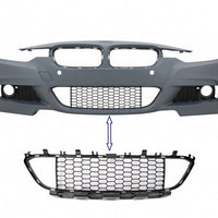 Griglia inferiore centrale paraurti anteriore per BMW Serie 3 F30 F31 M-Tech (20