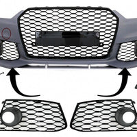 Parti del paraurti anteriore per Audi A6 C7 4G Facelift (2011-2018) Design RS6