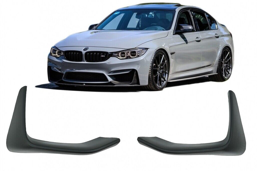 Alette divisori spoiler paraurti anteriore per BMW F80 M3 F82 F83 M4 (2014-2019)