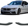 Alette divisori spoiler paraurti anteriore per BMW F80 M3 F82 F83 M4 (2014-2019)