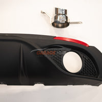 TOP✨DIFFUSORE VELOCE per ALFA ROMEO GIULIA 2015-2022🟢TERMINALI INOX INCLUSI🟢