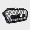 per AUDI A3 8V 2016-2020 Griglia Anteriore in Ottica RS3 Nero