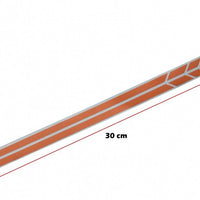 Adesivo Specchio Arancione Opaco per MERCEDES Coupe C238 A B C E Classe S CLA GL