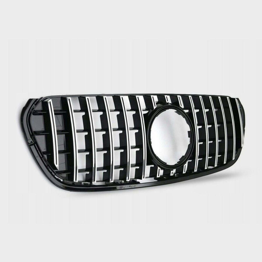 per Mercedes Classe X W470 2017-2020 Griglia GT Nero Cromato