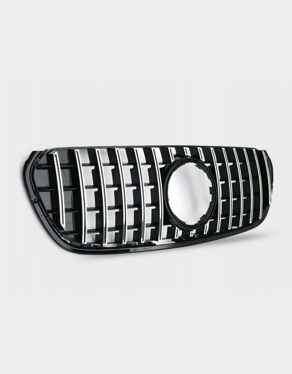 per Mercedes Classe X W470 2017-2020 Griglia GT Nero Cromato