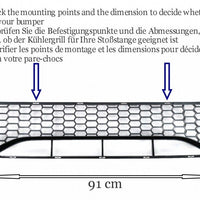 Griglia centrale inferiore per BMW Serie 5 G30 G31 Limousine Touring (2017-2019)
