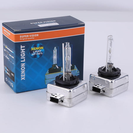 Kit Lampadine Auto BI-XENON D1S, Luci RICAMBIO XENON Lampade 6000K 10000 LM
