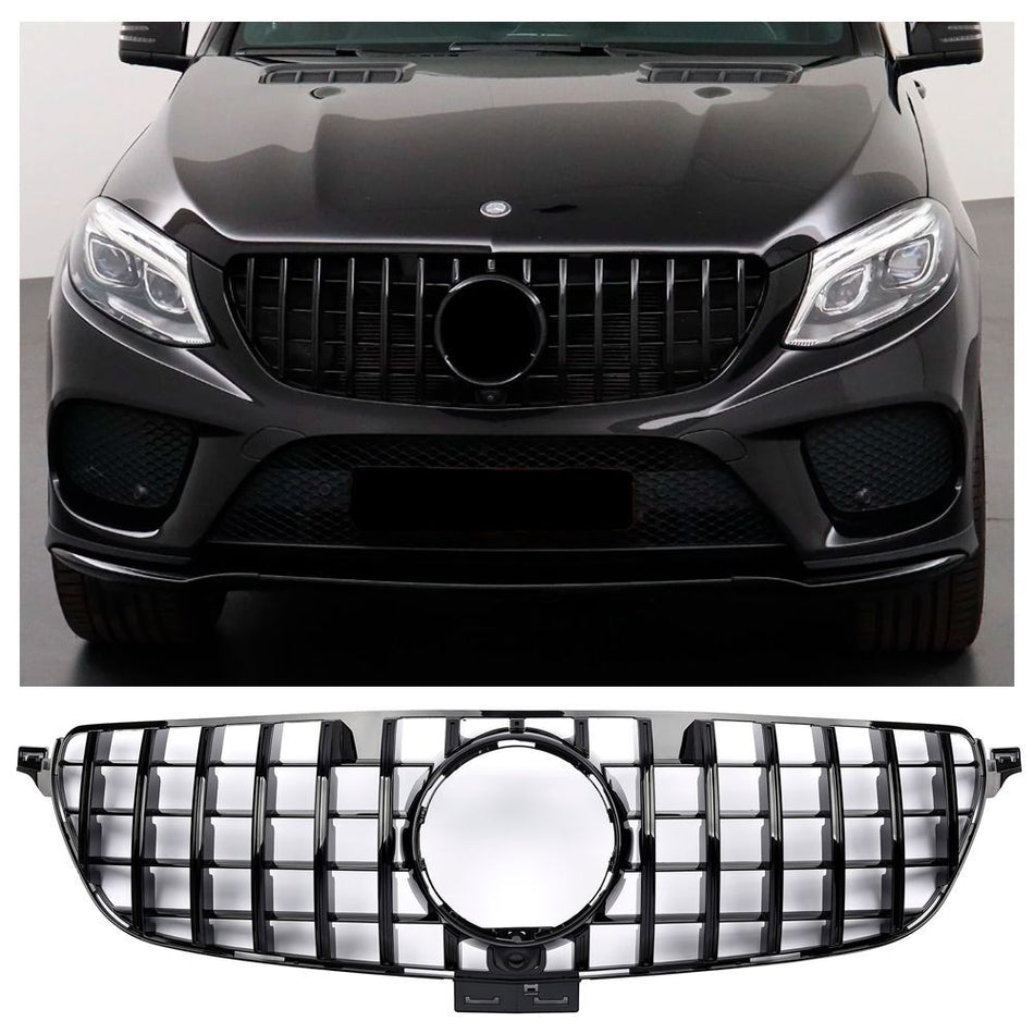 Griglia GT NERA per Mercedes GLE  W166 DAL 2015 PANAMERICANA AMG