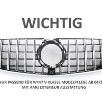 Griglia Sport griglia per Mercedes W447 V-CLASS Facelift + LINEA AMG