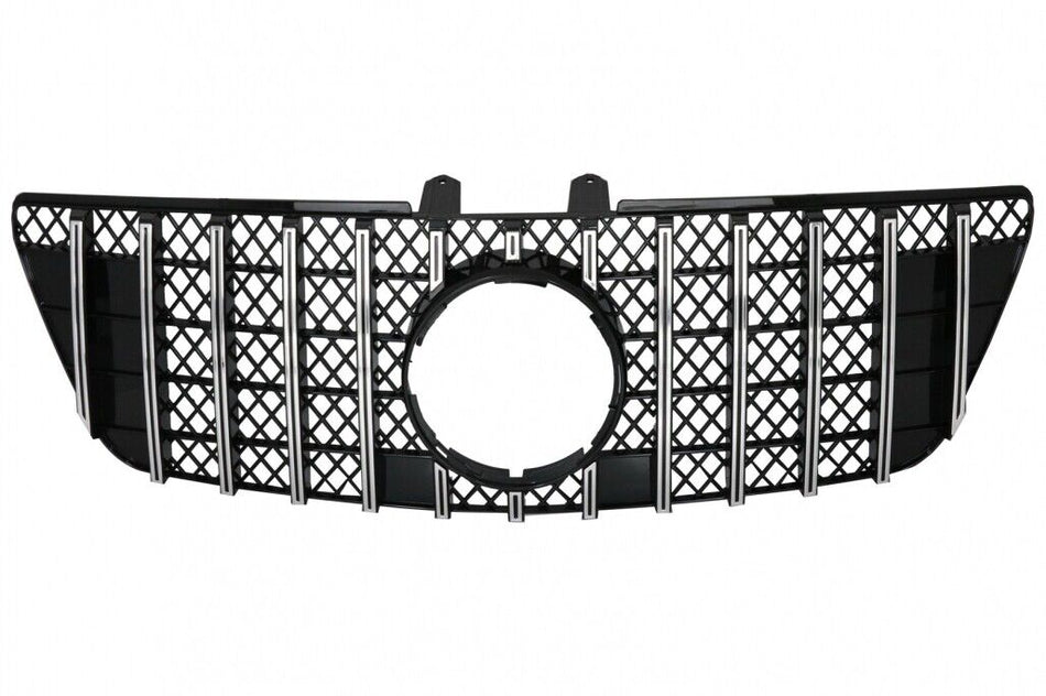 Griglia Anteriore Centrale per Mercedes ML W164 Facelift (07.2008-2011) GT-R Pan