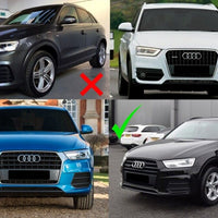 Coperchi fendinebbia Griglie laterali per Audi Q3 8U Facelift (2014-2017) RS Des