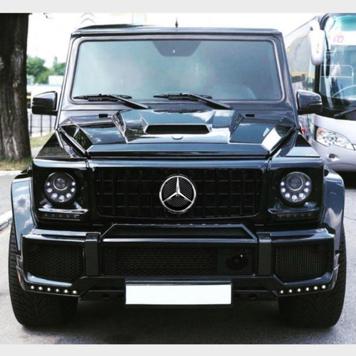 per Mercedes G W463 1990-2017 Griglia Radiatore AMG G65 Design