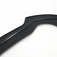 Splitter paraurti anteriore per Alfa Romeo Stelvio 949 (2016-2020) Nero