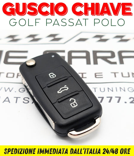 TELECOMANDO GUSCIO CHIAVE compatibile per VW GOLF 6, VI Polo 6R Passat B7 CC – vista 12
