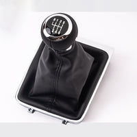 Pomello Manopola cuffia Ghetta 6 Marce Cambio per AUDI A4 VW Passat B6-B7