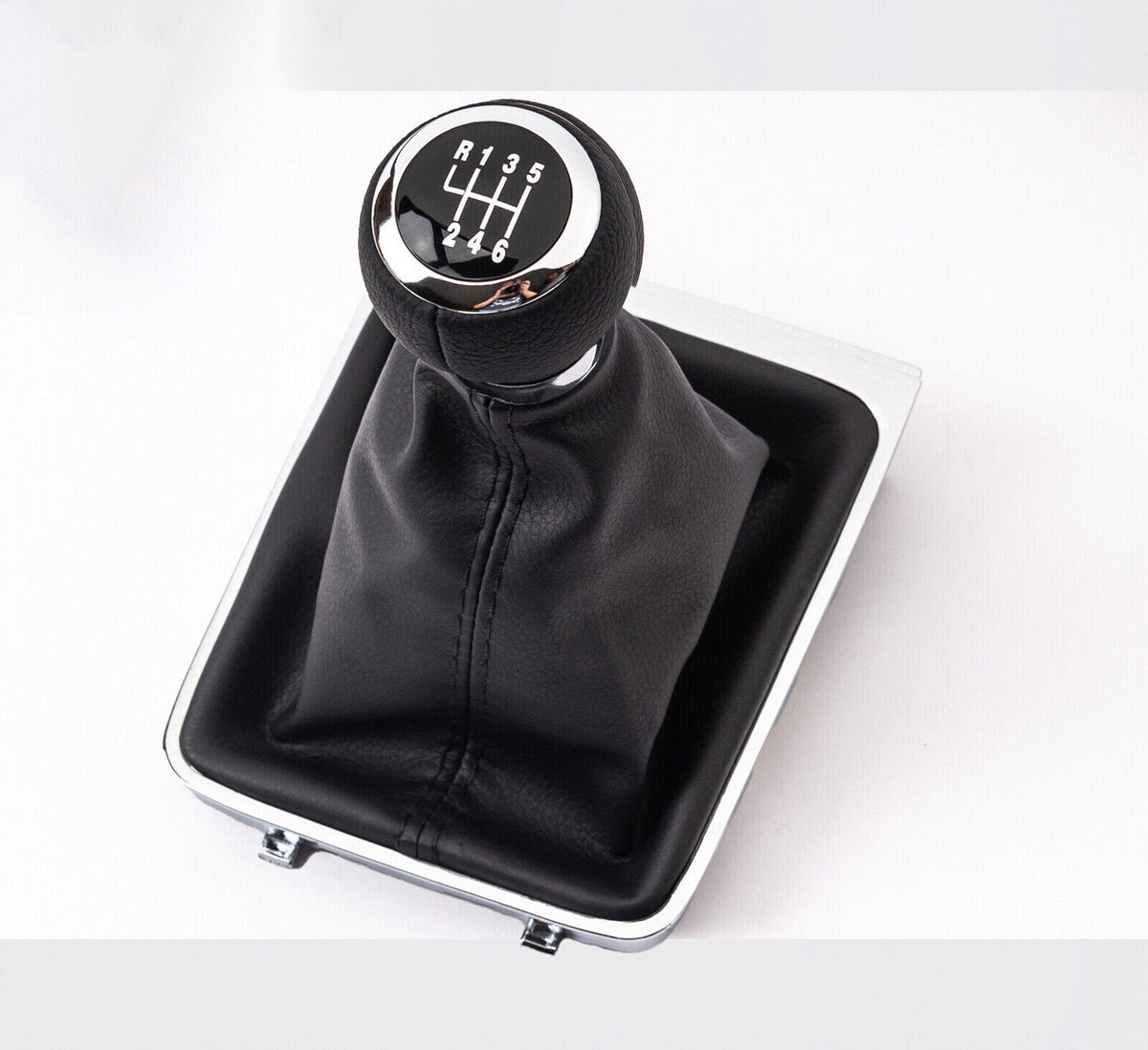 Pomello Manopola cuffia Ghetta 6 Marce Cambio per AUDI A4 VW Passat B6-B7