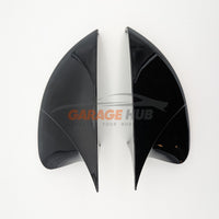 Copri Calotte Specchietti SPORT *Look S3* per Audi A3 8V 2012-2019  Nero Lucido