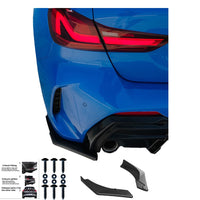 Splitter laterali posteriori compatibili con BMW Serie 1 F40 M-Pack / M135i 2019