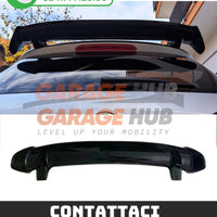 Spoiler EVO PERFORMANCE Tetto per VW GOLF 4 5 6 7 8 GTI GTD R Vetroresina Nero